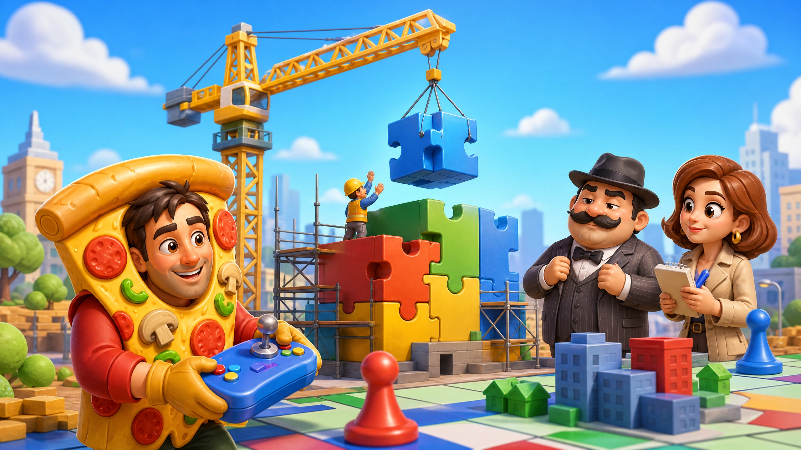 We're builders, we're players